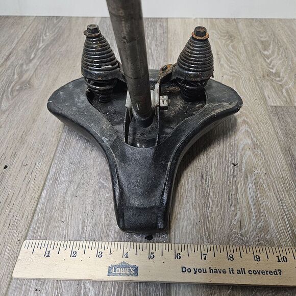 Mesinger Vintage Bicycle Spring Seat Wide Comfort Black Leather Cruiser Retro - Picture 7 of 8